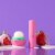 Eos 100% Natural & Organic Lip Balm Set Strawberry Sorbet 0.39 oz 2 Per Pack Perspective: left