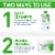 CeraVe Hydrating Facial Cleanser, Travel Size Face Wash For Dry Skin, Fragrance-Free Perspective: left