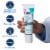 CeraVe Acne Foaming Cream Wash with 10% Benzoyl Peroxide, Gentle Face & Body Wash Acne Treatment Perspective: left