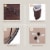 Hivvago Corner Bamboo Hamper Laundry Basket-Brown Perspective: left