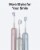 Laifen Wave Electric Toothbrush with 3 Brush Heads Perspective: left