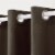 TOWN & COUNTRY BASICS Cabana Solid GT Curtains, 96 (Set of 2, 54 x 96 , Chocolate) Perspective: left