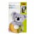 HABA Koala Soft Plush Rattle Ring - Machine Washable Baby Toy Perspective: left