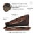 DONBOLSO Vintage Brown Laptop Sleeve London I 13.3-14  Genuine Leather Notebook Briefcase Perspective: left