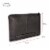 DONBOLSO Large Vintage Black Laptop Sleeve London I Genuine Leather Notebook Briefcase Perspective: left