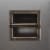 ATAYAL Recessed Toilet Paper Holder, Metal, Easy Installation, Oil-Rubbed Bronze Perspective: left