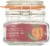 KILNER® Square Clip Top Storage Jar Perspective: left