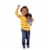 Baby Alive Magical Mixer Blueberry Blast Baby Doll Perspective: left