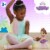 Hasbro Baby Alive Sweet Ballerina Brown Hair Baby Doll - Purple Perspective: left