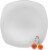 [ Set Of 6] Fine Porcelain Dinner Plate 9.75 X 9.75 | 24.5 X 24.5 CР С WL-991002/A Perspective: left