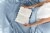 CGK Linens 3 Piece 100% Cotton 400 Thread Count Sheet Set - Twin - Light Blue Perspective: left