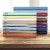 CGK Linens Deep Pocket 14 - 16 Inch Microfiber Fitted Sheet - Twin - Denim Blue Perspective: left