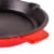 BergHOFF Neo Cast Iron Fry Pan - Red Perspective: left