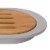 BergHOFF Leo Bamboo Baguette Cutting Board with Tray - Gray Perspective: left