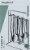 BergHOFF Essentials Alteo Stainless Steel Flatware Set with Storage Rack Perspective: left