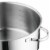 BergHOFF Stainless Steel Covered Casserole Pan Perspective: left
