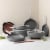 BergHOFF Leo Non-Stick Fry Pan - Grey Perspective: left