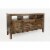 Artisan'S Craft 60'' Farmhouse Media Tv Stand Console, Lx19''Wx32''H, Dakota Oak (Set Of 2) Perspective: left