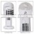Fantask 35W 28''Oscillating Tower Fan 3 Wind Speed Quiet Bladeless Cooling Room Perspective: left