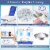 Costway Electric Ice Shaver Machine Tabletop Shaved Ice Crusher Ice Snow Cone Maker Perspective: left