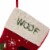 Glitzhome Set of Two Hooked Stocking, Cat & Dog Perspective: left