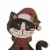 Glitzhome Wooden/Metal Cat & Dog Stocking Holder with class design Perspective: left