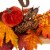 Glitzhome Metal Thankful Cutout Sign Floral Center Piece Perspective: left