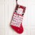 Glitzhome 36 Inch Length Felt 3D Oversized Count Down Stocking, Santa Perspective: left