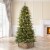 Glitzhome Artificial Fir Christmas Tree with LED Lights - Green Perspective: left