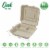 Glitzhome Oak™ PLUS 10-Inch Natural Sugarcane Clamshell Containers Perspective: left