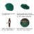 Glitzhome Aluminium Self Tilt Market Patio Umbrella - Dark Green Perspective: left
