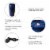 Glitzhome Outdoor Ceramic Pot Fountain - Blue Perspective: left