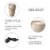 Glitzhome Ceramic Outdoor Fountain - Ivory Perspective: left