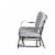 Glitzhome Outdoor Patio Garden Loveseat Glider Chair - Gray Perspective: left
