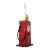 Glitzhome Hanging Wood Gas Pump Birdhouse - Red Perspective: left