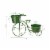 Glitzhome Metal Bicycle Pot Standd - Green Perspective: left