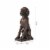 Glitzhome Sitting Dog Decorative Garden Statue Perspective: left