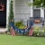 Glitzhome Patriotic Welcome Metal Yard Stake/Wall Sign Perspective: left