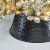 Glitzhome 26 Inch Diameter Black Hammer-harden Metal Tree Collar Perspective: left