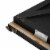 Glitzhome 26 Inch Length X 26 W Washed Black Wooden Tree Collar Perspective: left
