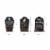 Glitzhome Set of Three 7 Inch Tall Halloween Wooden Tombstone Table Sign Perspective: left