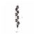 Glitzhome 6 Feet Length Lighted Halloween Bat Garland Perspective: left