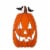 Glitzhome 36.25 Inch Tall Lighted Metal Cutout Pumpkin Porch Decor Perspective: left