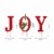 Glitzhome Metal JOY Angel Yard Stake Perspective: left