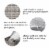Glitzhome 9-Piece Patio Furniture Set All-Weather Gray Wicker Sectional Sofa and Table Perspective: left