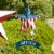 Glitzhome Set of 2 42 H Patriotic/Americana Star Yard Stake Perspective: left