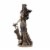 Bronze Finished Tyche Greek Goddess Of Fortune and Prosperity Statue Fortuna Lady Luck Perspective: left
