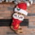 Glitzhome 22 Inch Length Hooked Stocking, 3D Cat Perspective: left