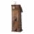 Glitzhome Hanging Two-Tiered Distressed Wooden Birdhouse Perspective: left