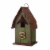 Glitzhome Rustic Garden Bird House Perspective: left